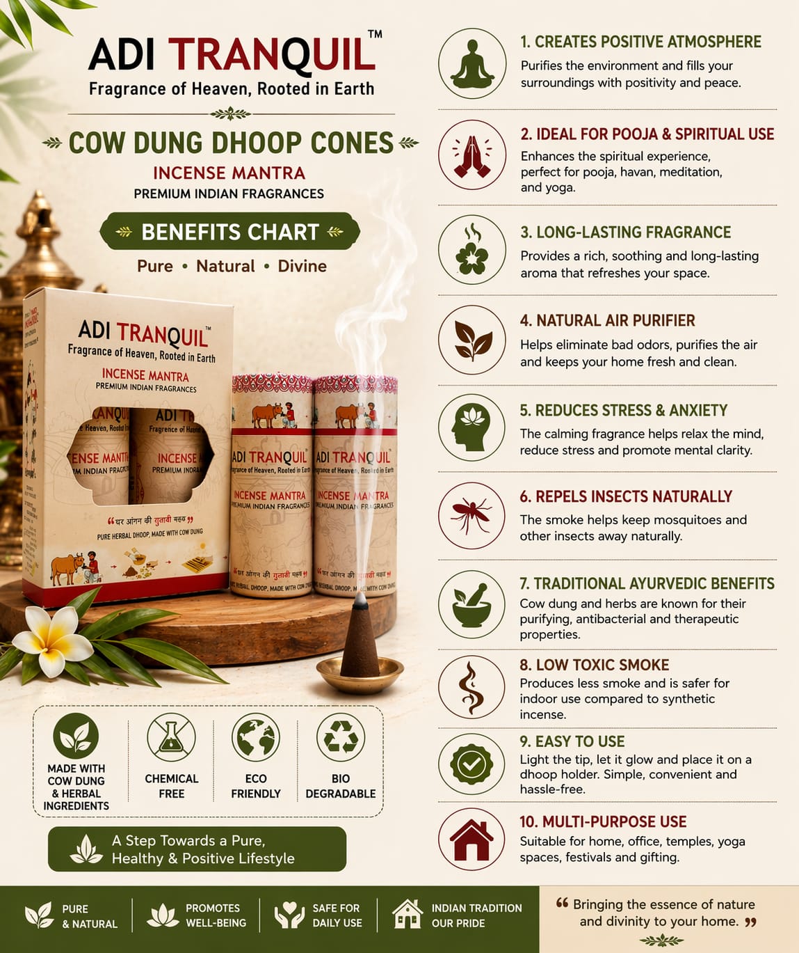 ADI TRANQUIL DHOOP STICK