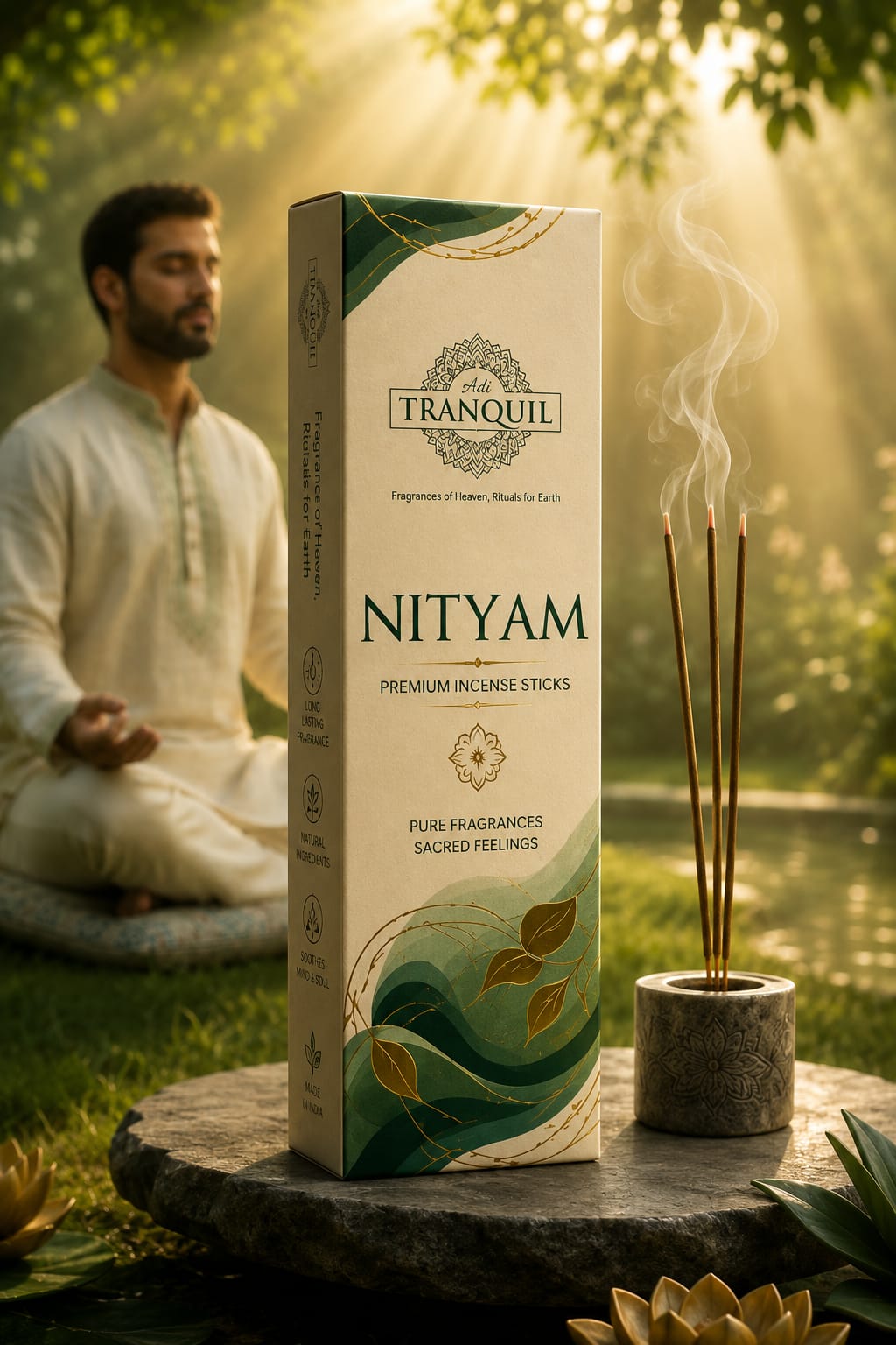 ADI TRANQUIL NITYAM INSENCE STICKS