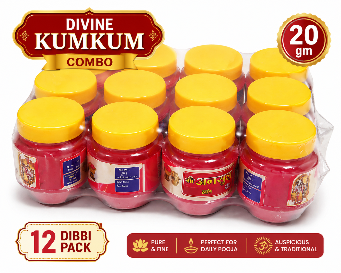 Sindoor 20 Gm Dibbi *12 Pec