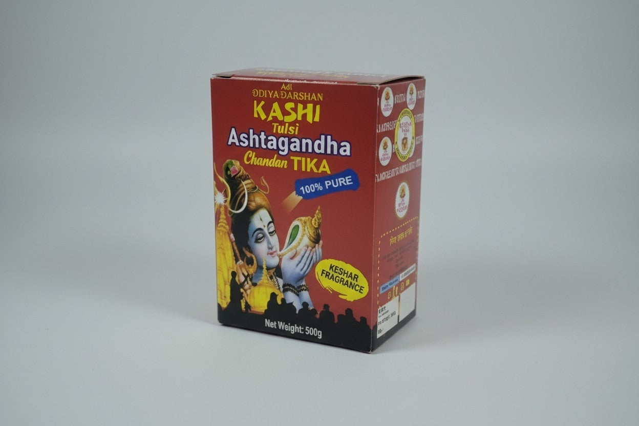 ADI DIVYA DARSHAN KASHI ASTAGANDHA CHANDAN TEEKA