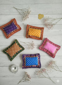 Premium Polka Dot Chadar for Laddu Gopal - Pack of 5